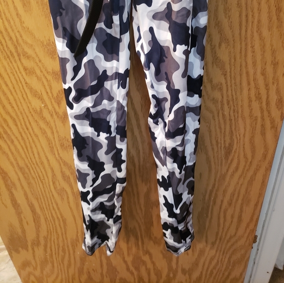 Halloween costume. Soldier black & white camo Worn once for 1 hour. Great shape. - Picture 12 of 12